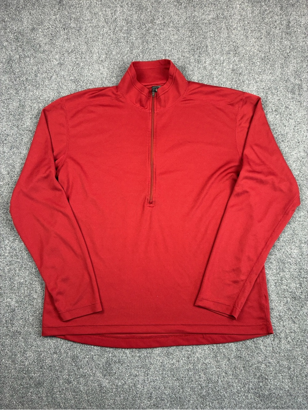 Rei Men's Red Quarter-Zip Pullover